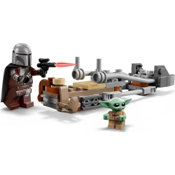 Klocki LEGO 75436 Śmigacz Mandalorianina i Grogu STAR WARS